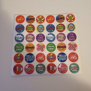 1008 Motivational Reward Stickers in French New